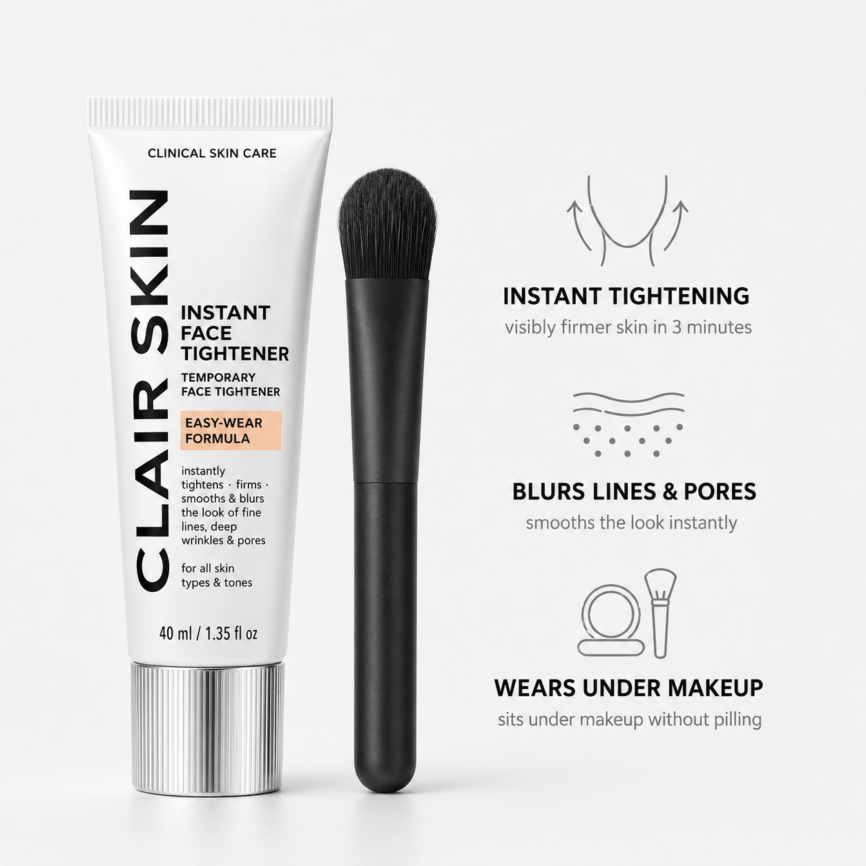 Clair Skin Instant Under-Eye Tightener — the under-eye reset, visible in minutes