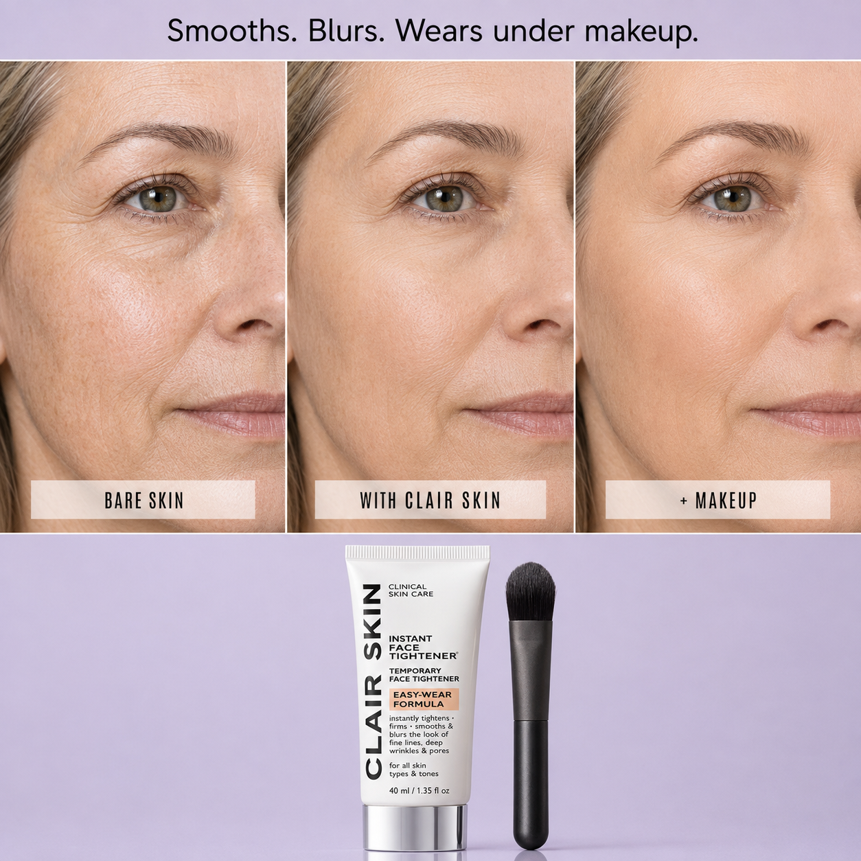 A little goes a long way — paper-thin layer versus too much product