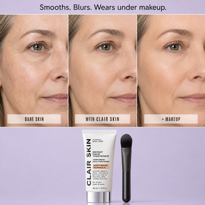 A little goes a long way — paper-thin layer versus too much product